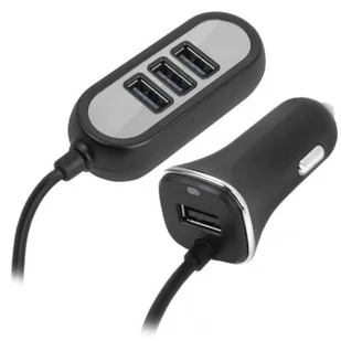 Ładowarka Samochodowa Usb + 3USB 1.4M 5.8A - Ładowarki samochodowe - miniaturka - grafika 1