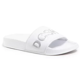 DC Klapki Slide Se ADJL100020 White/Silver (WS4) - Klapki i japonki damskie - miniaturka - grafika 1