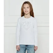 Bluzy dla dziewczynek - Pinko UP Bluzka | Regular Fit - miniaturka - grafika 1