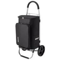 Torby i wózki na zakupy - Wózek na zakupy SEMI LINE Premium L2040-1 Czarny - miniaturka - grafika 1