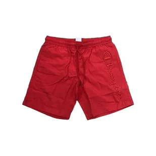 Champion Męskie szorty plażowe Ac Tonal Logo Kąpielówki, Czerwony szkarłatny, XXL - Spodenki damskie - miniaturka - grafika 1