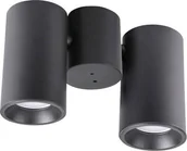 Lampy sufitowe - Lampa sufitowa Polux Regulowana LAMPA sufitowa HOBRO 315427 Polux metalowa OPRAWA tuby czarne - miniaturka - grafika 1