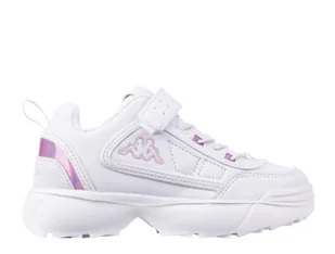 Buty dziecięce Kappa Rave GC K 260782GCK-1022 Białe - Buty dla dziewczynek - miniaturka - grafika 1