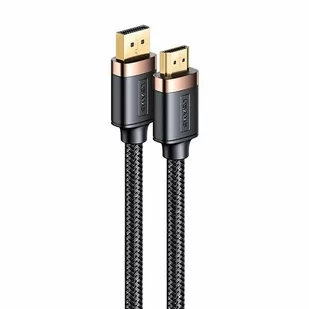 USAMS Kabel DP - HDMI U74 2.0m czarny/black 4K HD SJ530HD01 (US-SJ530) - Kable - miniaturka - grafika 1