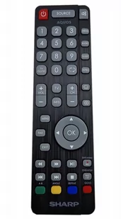 Pilot Sharp 0118 SHW/RMC/0118 oryginalny Radiowy LC-40CFG4042 LC-32CHE4040 LC-48CFE4041 LC-40CFG4042 LC-49CFG4041 LC-55CFG4041 L - Piloty - miniaturka - grafika 1