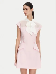 Imperial Sukienka koktajlowa AFJJJKP Różowy Regular Fit - Sukienki - miniaturka - grafika 1