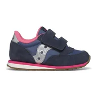 Buty dla dziewczynek - Saucony Originals Baby Jazz HL, Buty dziecięce Unisex, Navy Silver Pink, 21 EU - miniaturka - grafika 1