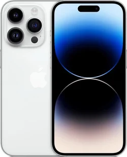 Smartfon Apple iPhone 14 Pro Max 128GB Srebrny | Stan: Bardzo Dobry - Telefony OUTLET - miniaturka - grafika 1