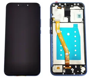 NOWY WYŚWIETLACZ LCD DO HUAWEI MATE 20 LITE SNE-LX1 RAMKA NIEBIESKA - Części serwisowe do telefonów - miniaturka - grafika 1