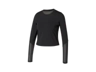 Koszulki sportowe damskie - CRIVIT Koszulka funkcyjna damska (Czarny, S(36/38)) - miniaturka - grafika 1
