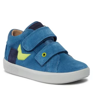 Buty dla chłopców - Sneakersy Superfit 1-000772-8010 S Blue/Orange - grafika 1