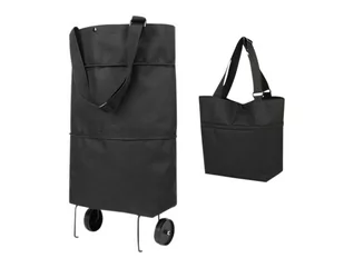 Torba Wózek Na Zakupy Rozkładana Skladany Kółkami - Torby i wózki na zakupy - miniaturka - grafika 1