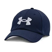 Czapki damskie - Under Armour Męska czapka Ua Blitzing Adj Akademia/Mod Gray (408) Jeden rozmiar 1361532-408-One Size Fits Most - miniaturka - grafika 1