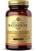 Suplementy diety - Megasorb B-Complex 50 (100 tabl.) - miniaturka - grafika 1