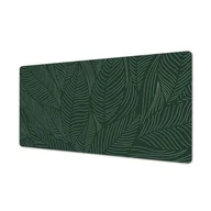 Podkładki na biurko - Nadruk winylowa mata na wymiar Liście linie zieleń, ArtprintCave - miniaturka - grafika 1