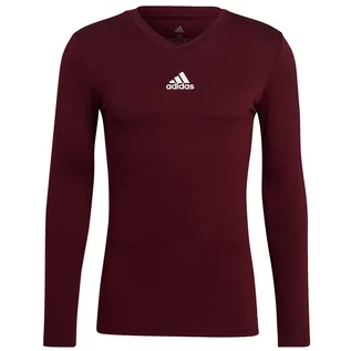 Koszulki męskie - Koszulka męska adidas Team Base Tee bordowa GN7503 - grafika 1