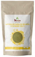 Farby do włosów i szampony koloryzujące - Kvaas, Naturalna Ziołowa Farba Henna Do Włosów, Cytrynowy Żółty Blond, 100g - miniaturka - grafika 1