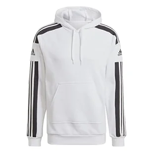 adidas Męskie Hooded Track Top Sq21 Sw Hood, White, GT6637, LT2 - Moda i Uroda OUTLET - miniaturka - grafika 1