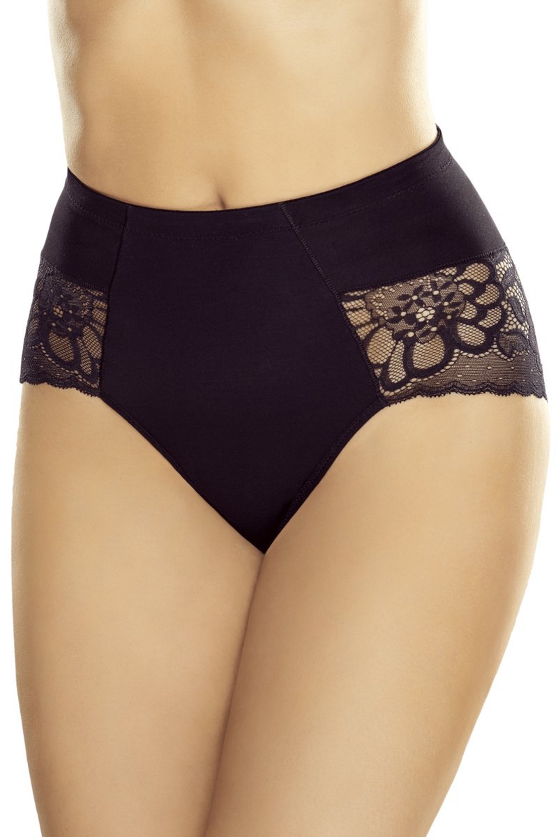Eldar Vita majtki korygujące koronkowe Czarne L