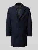 Płaszcze męskie - Krótki płaszcz o kroju regular fit z kołnierzem z połami model ‘Mavric’ - miniaturka - grafika 1