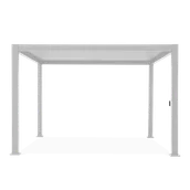 Kratki i pergole - Pergola tarasowa ogrodowa 3x4 Premium White - Gutroof - miniaturka - grafika 1