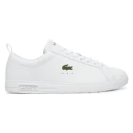 Sneakersy damskie - Obuwie sportowe LACOSTE CARNA BASE 48SFA0123-21G - miniaturka - grafika 1