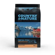 Sucha karma dla psów - COUNTRY&NATURE Oceanic White Fish Adult dog large & medium breeds 14 kg - miniaturka - grafika 1