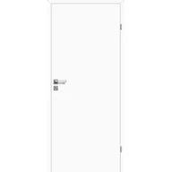 Drzwi wewnętrzne - Skrzydło drzwiowe 70P pełne biały lakierowane 2 zawiasy prawe - miniaturka - grafika 1