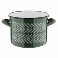 Garnki - GARNEK EMALIOWANY PROSTY BOHO B/P 18CM 3,55L 000-GAR -2/18BOHO - miniaturka - grafika 1