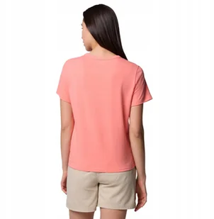 Columbia Sun Trek W SS II Tee 2119711685 Różowe M - Koszulki męskie - miniaturka - grafika 1