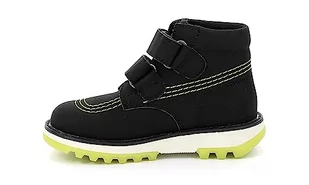 Kickers Kickfun Oxford buty dziecięce, uniseks, Noir Jaune, 34 EU - Buty dla dziewczynek - miniaturka - grafika 1