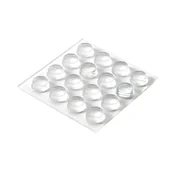 Akcesoria do drzwi - Hettich Odbojniki meblowe przeźroczyste 11x5mm 16szt - miniaturka - grafika 1
