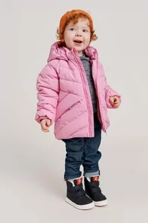 Kurtki i płaszcze dla dziewczynek - Reima kurtka niemowlęca Kupponen kolor fioletowy - grafika 1