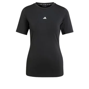 adidas Damska koszulka treningowa Techfit, XXS, czarna - Koszulki i topy damskie - miniaturka - grafika 1