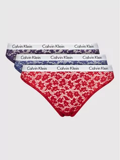 Majtki damskie - Calvin Klein Underwear Komplet 3 par fig brazylijskich 000QD3925E Kolorowy - grafika 1