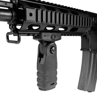 MFT - Chwyt przedni React Folding Grip - Czarny - RFG-BL - Osprzęt do wiatrówek - miniaturka - grafika 6