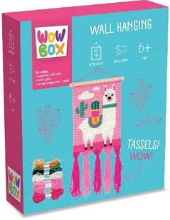 Wow Box. Zestaw makrama Lama - TM Toys - Zabawki kreatywne - miniaturka - grafika 1