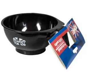 ronney RONNEY Professional Hairdressing Accessories - Tinting bowl with rubber -  Miska do farby z gumą CZARNA 450 ML (RA 00167) - Pozostałe akcesoria fryzjerskie - miniaturka - grafika 1