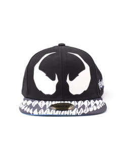 Difuzed, Czapka z daszkiem męska, Venom Marvel - Czapki męskie - miniaturka - grafika 1