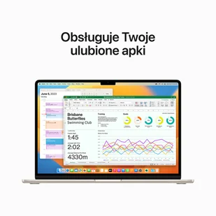 Apple MacBook Air 15" M2 8-core CPU + 10-core GPU / 8GB RAM / 256GB SSD / Klawiatura US / Starlight MQKU3ZE/A/US_256SSD - Laptopy - miniaturka - grafika 8