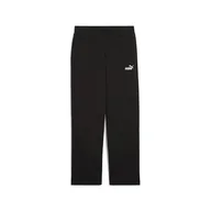 Spodnie rowerowe - ESS Small No. 1 Logo Comfort Straight Pants TR op PUMA Black - miniaturka - grafika 1