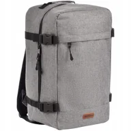Plecaki - Plecak Kabinowy Podróżny Hermod bagaż podręczny 40x20x25 20l szary melanż - miniaturka - grafika 1