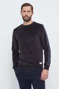 Bluzy męskie - Tommy Hilfiger bluza lounge kolor czarny z aplikacją - miniaturka - grafika 1