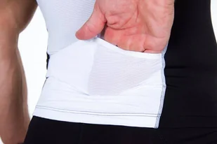 ZEROD Koszulka triathlonowa START TRISINGLET noisy glitch - Koszulki sportowe męskie - miniaturka - grafika 5