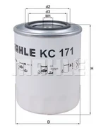 Filtry paliwa - Filtr paliwa Mahle KC 171 - miniaturka - grafika 1