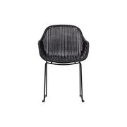 Krzesła - Czarne krzesło Willow – WOOOD - miniaturka - grafika 1
