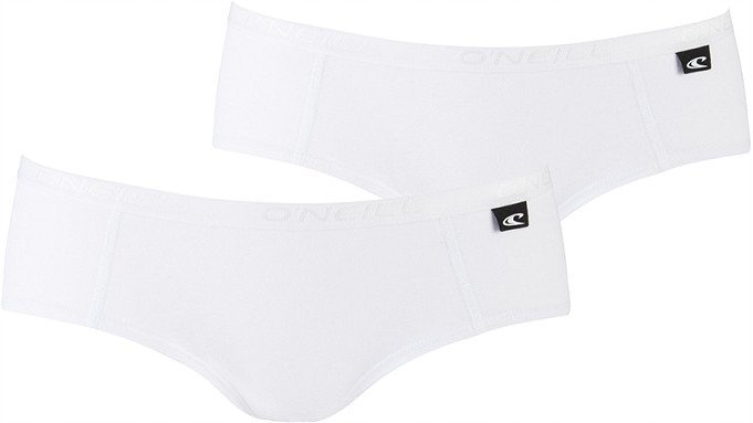 Damskie majtki O'neill typu Hipster 2-pak 801022-1010 biały S