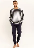 Piżamy damskie - Plastry Brace 3311 Granatowa (Rozmiar XL) - miniaturka - grafika 1