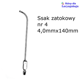 Ssak zatokowy nr 4 08-134 Metech - Akcesoria medyczne - miniaturka - grafika 1