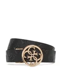 Paski - Guess Pasek Damski BW9253 P5335 Czarny - miniaturka - grafika 1